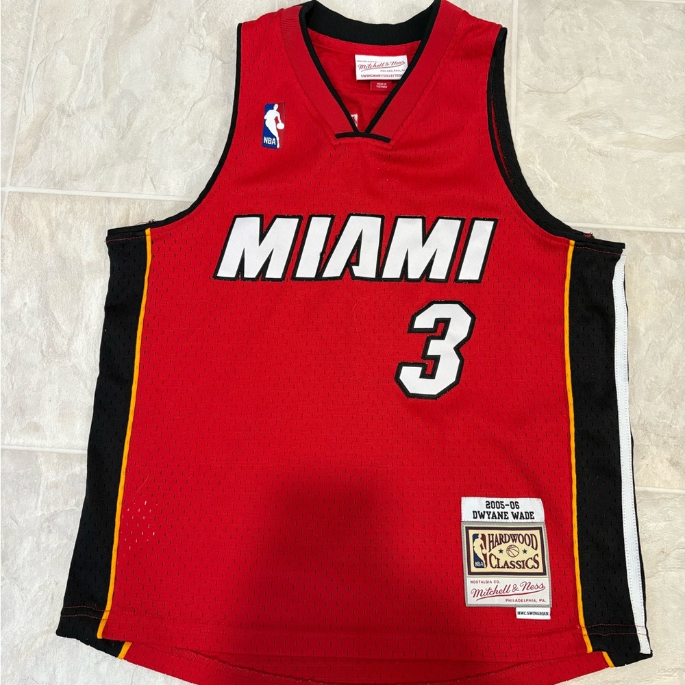 Boys Dwayne Wade Miami Heat Jersey